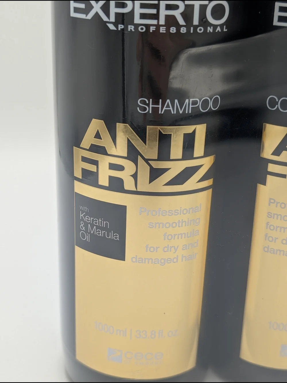 Experto Anti Frizz Shampoo & Conditioner Duo Keratin And Marula Oil